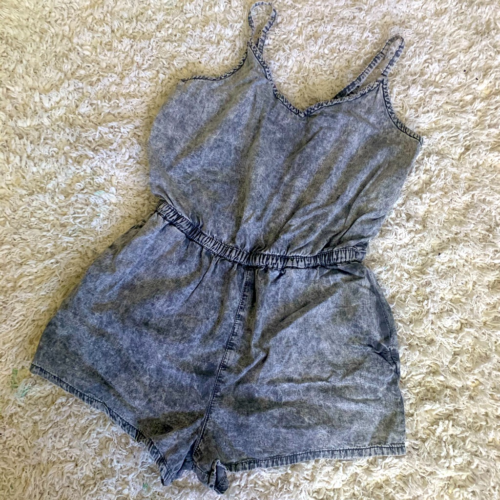 Stonewashed Romper
